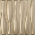 Ekena Millwork 19 5/8in. W x 19 5/8in. H Fairfax EnduraWall Decorative 3D Wall Panel Covers 2.67 Sq. Ft. WP20X20FAECE